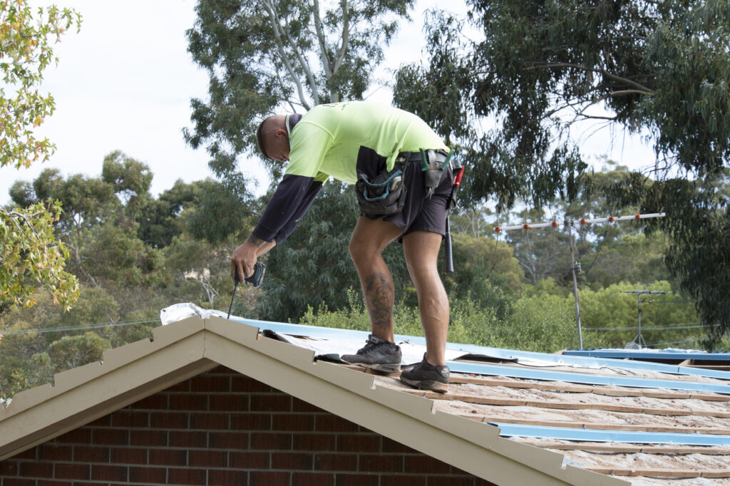 hiring re-roofer