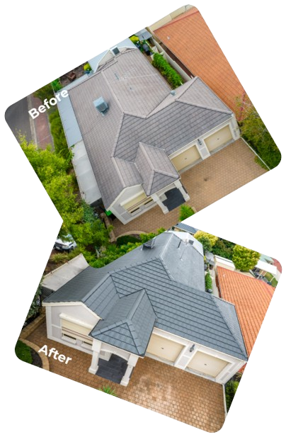 After roof restoration